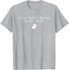 Silly Rabbit Easter Is for Jesus Funny Bunny Christian T-Shirt in Heather Grey