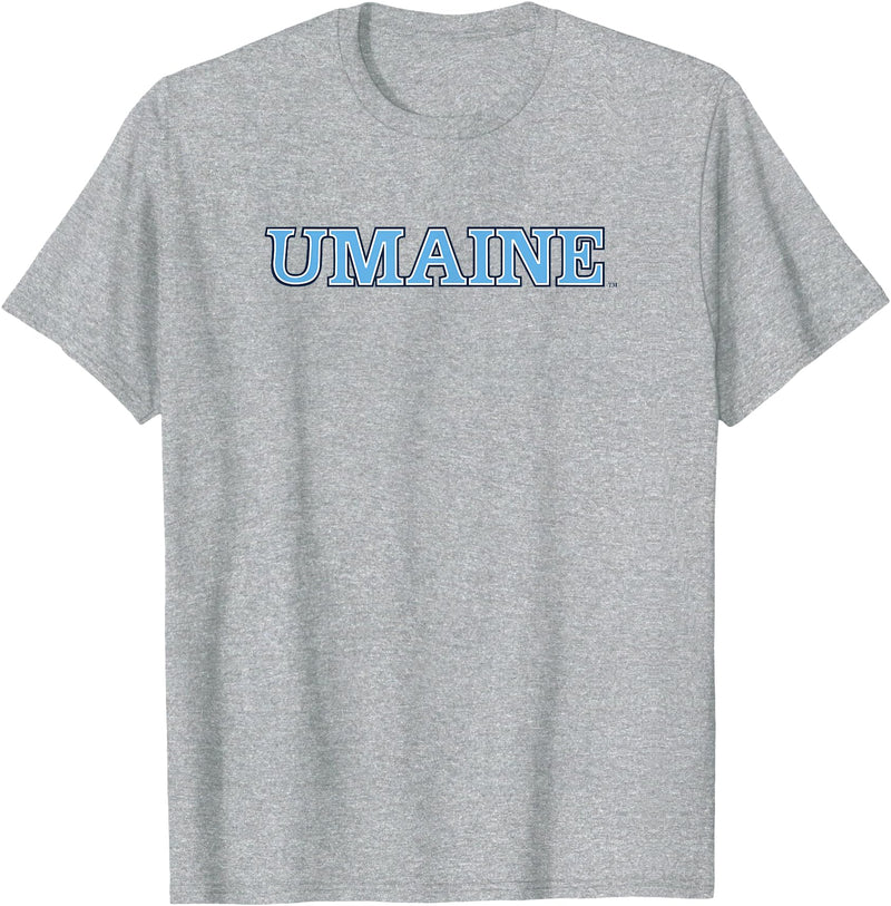College Fever University of Maine Black Bears Umaine NCAA MAINE25 T-Shirt - Heather Grey