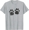 Vintage Mountain Lion Clothing Mountain Lion Distressed Print - Vintage Mountain Lion T-Shirt - Heather Grey