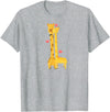 Engagement Gifts Engagement Giraffe Lover Couple T-Shirt - Heather Grey