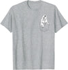 Polar Bear Gift Polar Bear Accessories & Stuff Cute Polar Bear For Men Women Kids Pocket Animal Zookeeper T-Shirt - Heather Grey