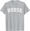 Horse - Style Horse T-Shirt - Straight - Heather Grey