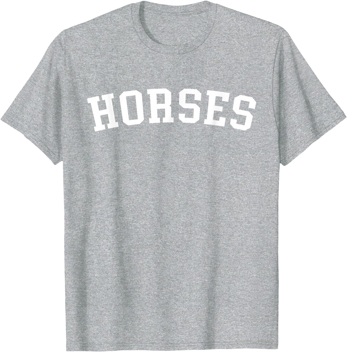 Horses - Designs Horses T-Shirt - Heather Grey