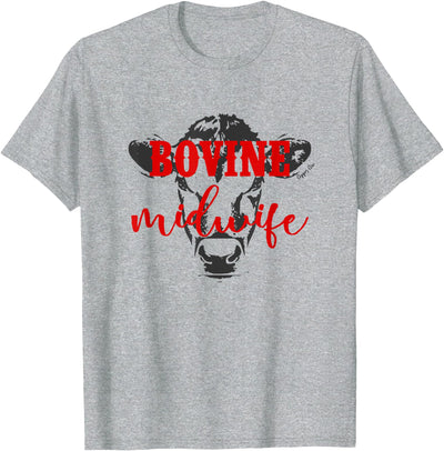 Cow Bovine Midwife Cow Midwife T-Shirt