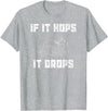 Funny Rabbit Hunting - Great Sarcastic Hunter Gift T-Shirt in Heather Grey