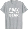 Pray For The Bear Zag Pray For The Bear T-Shirt - Heather Grey