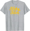 Funky Town Fort Worth Texas Script Design Studio FUNKY TOWN Fort Worth TX Script Design T-Shirt - Heather Grey