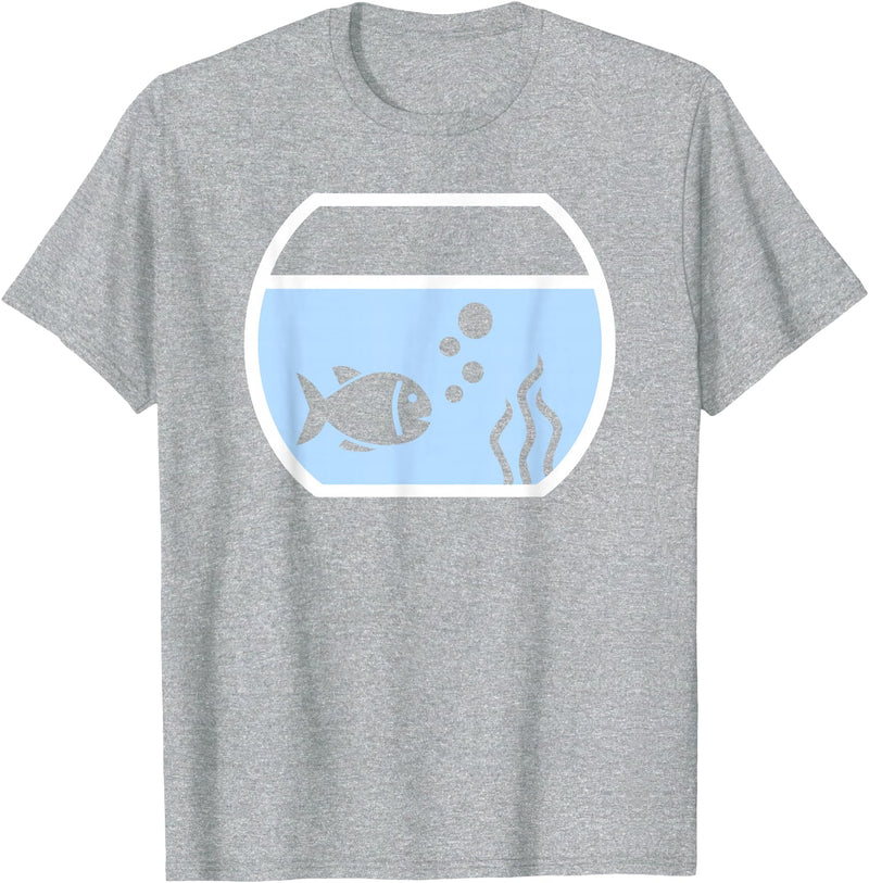 Fish aquarium T-Shirt - Heather Grey