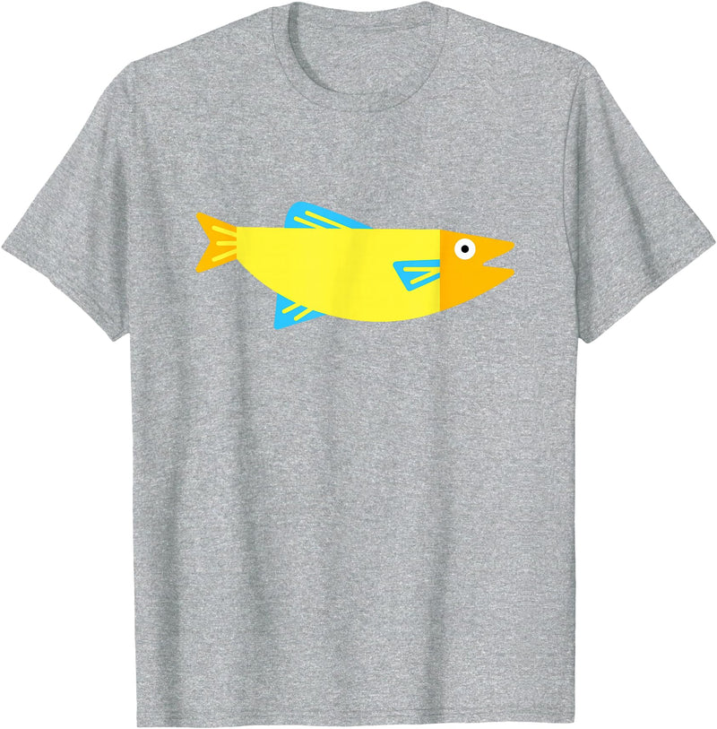 Fish gifts Colored fish T-Shirt - Heather Grey