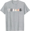 CATS T-Shirt - Heather Grey