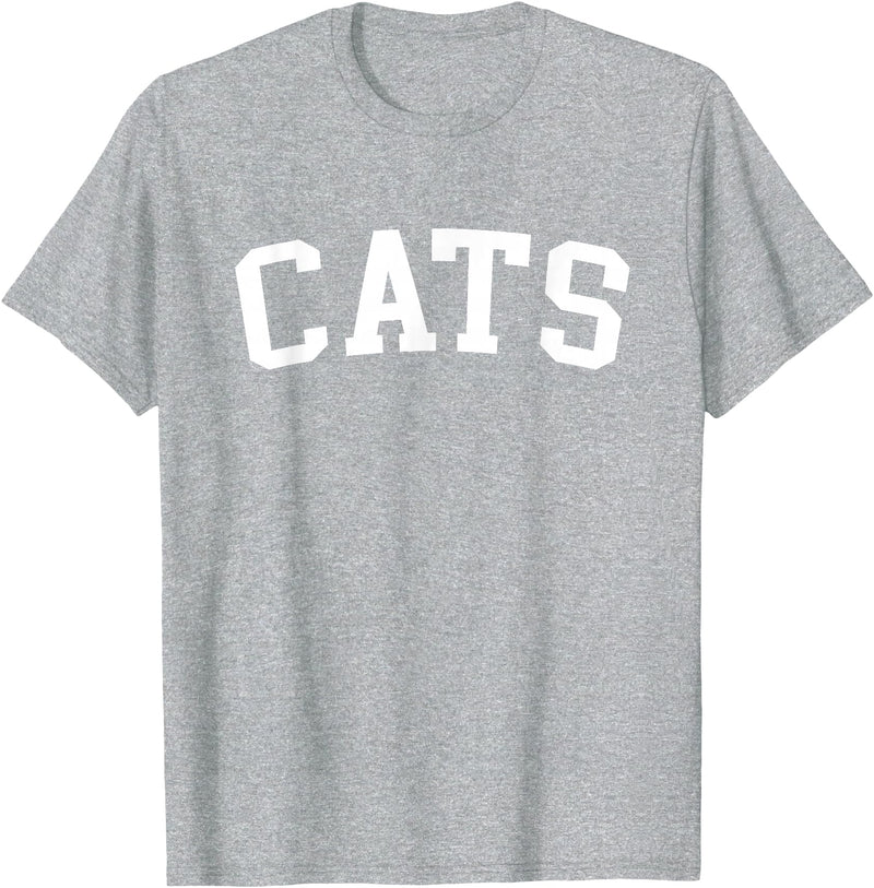 Cats - Style Cats T-Shirt - Heather Grey