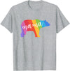 LGBT Pride Shirts Mama Bear Mom for Women Mama Bear Gay Pride t Shirt Momma and Mom 2018 - Heather Grey