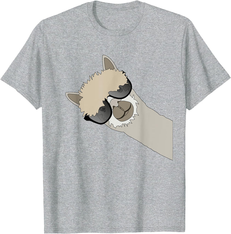 Alpaca Llama Gift Funny Cool Deco Alpaca Llama Gift Funny Cool Llama Deco T-Shirt - Heather Grey