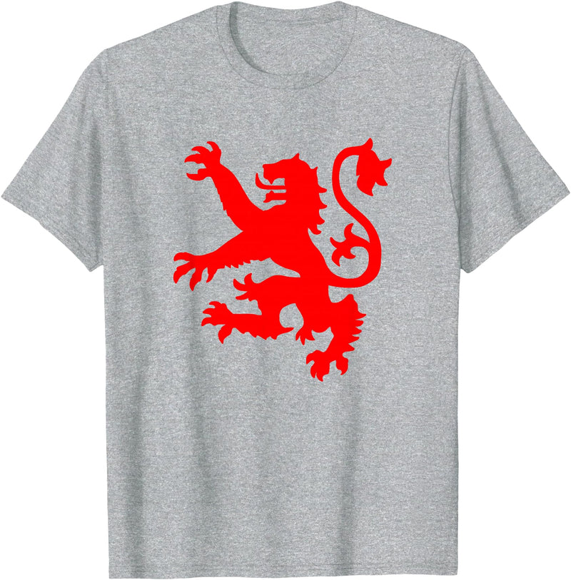 sweetsixty Scottish Lion T-Shirt T-Shirt - Heather Grey