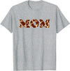 Giraffe Mom Apparel Giraffe Print Pattern for Giraffe Mom T-Shirt - Heather Grey