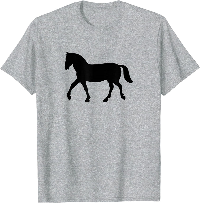 Gyopo Life Konglish Apparel Horse T-Shirt - Straight - Heather Grey