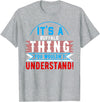 BUFFALO Designs By AKOKAY It's A BUFFALO Thing T-Shirt City Shirt BUFFALOS T-Shirt - Heather Grey