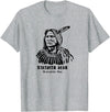 Nebraska Statue Oklahoma Court Standing Bear Ponca Tribe T-Shirt - Heather Grey