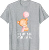 Big Sister Little Sister Outfits Siblings - Im the big sister bear T-Shirt - Heather Grey