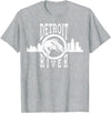 Eternal Angler Detroit River Walleye Fishing T Shirt for Men Women T-Shirt - Heather Grey