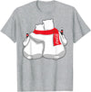 Coca-Cola Company Coca Cola Snowmies Polar Bears T-Shirt - Heather Grey