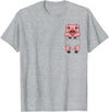 Pig Gift Pig Lover Stuff & Pig Novelty Accessories Cool Pig Art For Men Women Farm Animal Piggy Pork Pig Lovers T-Shirt - Heather Grey