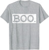Boo Pocus Halloween Vintage Boo Funny Gift T-Shirt - Heather Grey