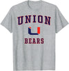 Official High School Fan Gear Union High School Bears T-Shirt - Heather Grey