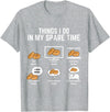 Bagel Thing I do in My Spare time Classic T-Shirt - Heather Grey