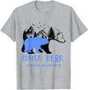 Mama Bear Apraxia Awareness Shirt For Women Men T-Shirt - Heather Grey