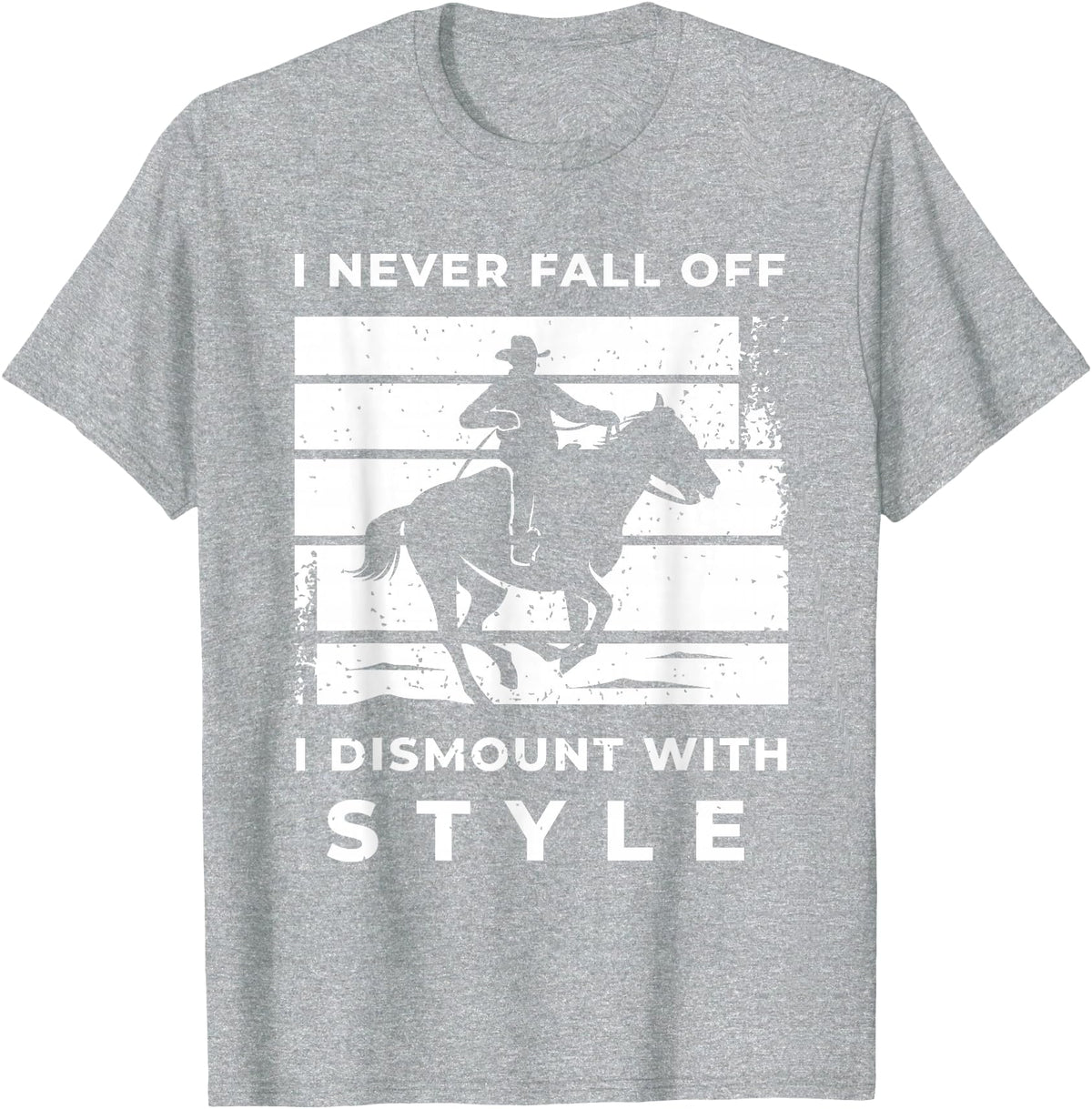 Funny Horse Quote Shirts And Equestrian Gifts Funny Horse Quote Outfit For A Lover Of Horse T-Shirt - Heather Grey