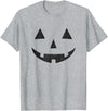 Vintage Jack o Lantern . Vintage Jack o Lantern JackoLantern Pumpkin Face T-Shirt - Heather Grey