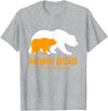 LEUKEMIA Awareness T-Shirt Mama Bear LEUKEMIA Awareness Shirt For Women Men T-Shirt - Heather Grey