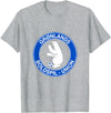 Bosco T. Jones Football Designs Greenland Polar Bear Football (Soccer) Shirt T-Shirt - Heather Grey