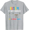 Autism Awareness Gifts Cute Koala Bears Its A Different Ability Autism Awareness T-Shirt - Heather Grey