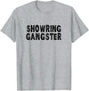 Passion8 Gear Show Pig Show Steer Gangster T-Shirt - Heather Grey