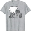 Polar Bears Against Climate Change Climate Change Polar Bear Environmentalist Gift T-Shirt - Heather Grey