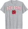 Official High School Fan Gear New Bern High School Bears T-Shirt C2 T-Shirt - Heather Grey