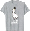 Funny Llamas Gifts LLama Graduation I Got My Dipllama Cute Llama T-Shirt - Heather Grey