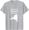 Buffalo T-Shirts Someone In Buffalo New York Someone In Buffalo Loves Me - Buffalo New York T-Shirt T-Shirt - Heather Grey