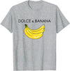 Banana Design costume for Fashion Lover Funny Banana Graphic Humor Sarcasm Fashion Trend T-Shirt - Heather Grey