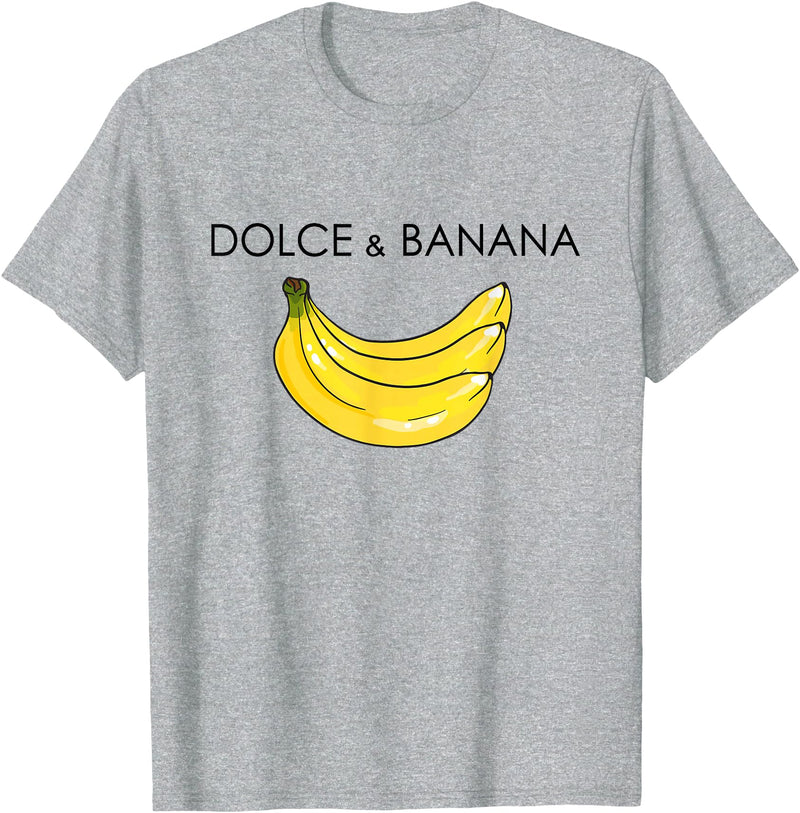 Banana Design costume for Fashion Lover Funny Banana Graphic Humor Sarcasm Fashion Trend T-Shirt - Heather Grey