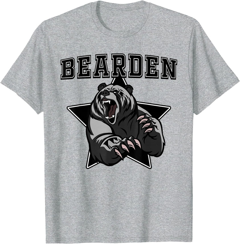 High School Team Spirit MVP Bearden Sports Bearden Bears High School Team Spirit T-Shirt - Heather Grey