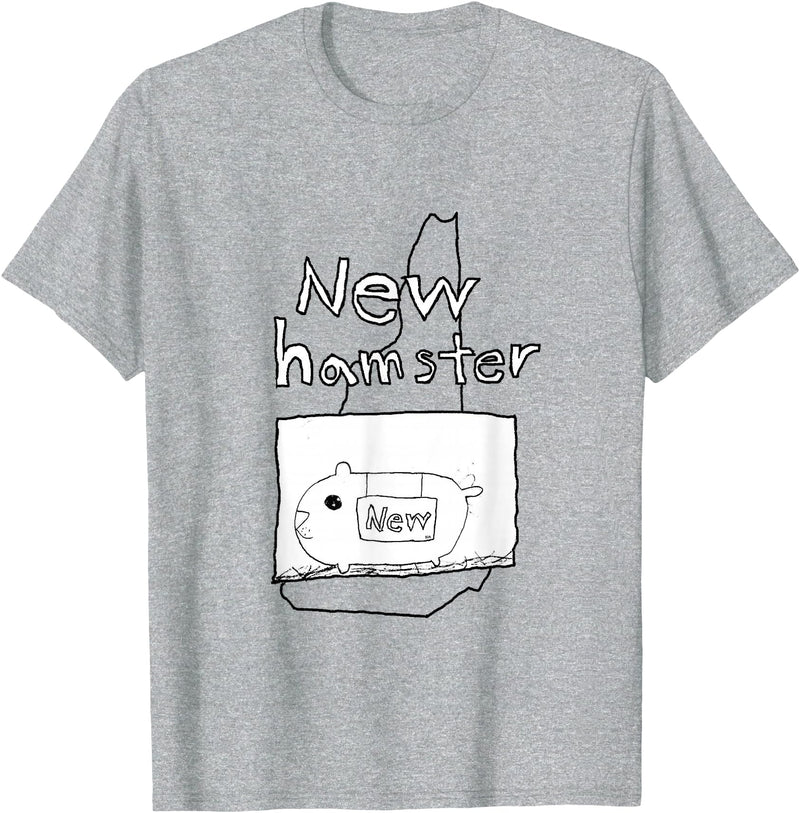 New Hamster (New Hampshire) T-Shirt - Heather Grey