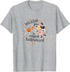 Disney Minnie Mouse Witching You A Magical Halloween T-Shirt - Heather Grey