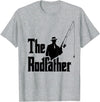 The Rod Father Funny Quote Shop The Rod Father Funny Quote for Fishermen T-Shirt - Heather Grey