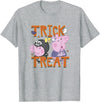Peppa Pig Halloween Trick-or-Treat Spooky Costume Siblings T-Shirt - Heather Grey