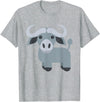 Funny Easy Lazy Last Minute Costumes Water Buffalo Costume T-Shirt - Heather Grey