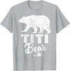Titi Bear Fathers Day T-Shirt Mens Funny Titi Bear Father's Day Shirt T-Shirt - Heather Grey