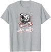 Not Quite Right California Über Alles with Roaring Grizzly Bear T-Shirt - Heather Grey
